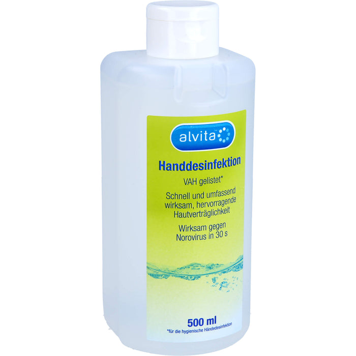 Alvita Handdesinfektion, 500 ml Lösung