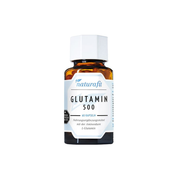 naturafit Glutamin 500 mg, 60 St. Kapseln