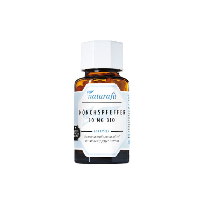 naturafit Mönchspfeffer 10 mg Bio, 60 St. Kapseln