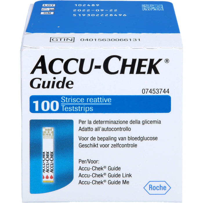 ACCU-CHEK Guide Emra Teststreifen, 100 St. Teststreifen