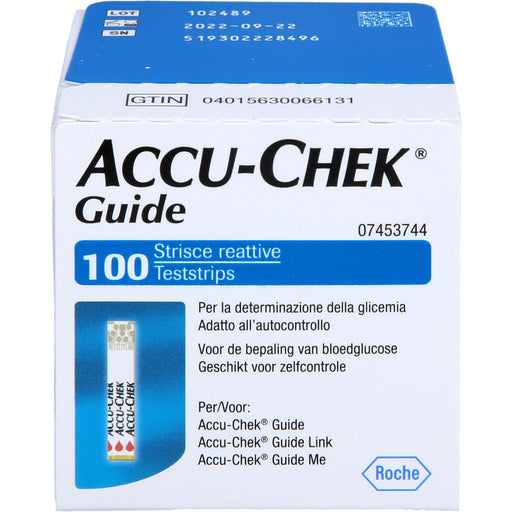 ACCU-CHEK Guide Emra Teststreifen, 100 St. Teststreifen