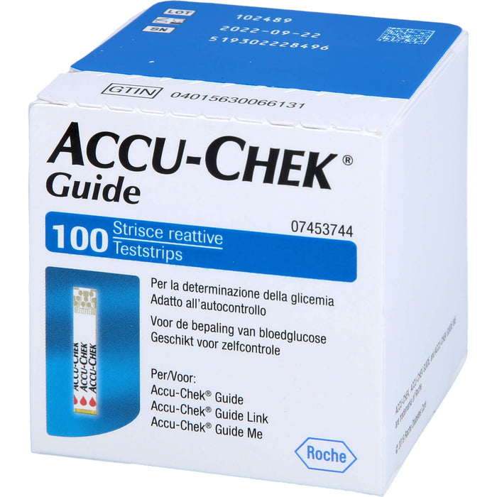 ACCU-CHEK Guide Emra Teststreifen, 100 St. Teststreifen