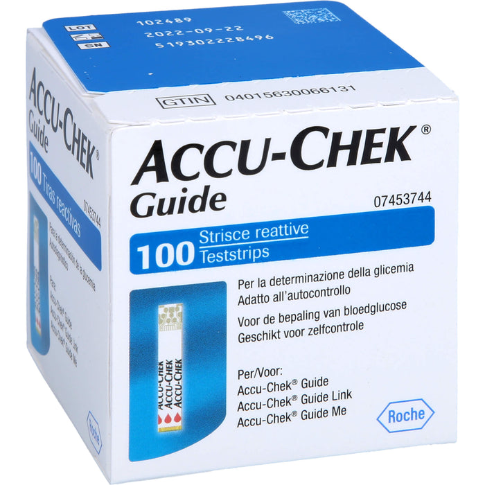 ACCU-CHEK Guide Emra Teststreifen, 100 St. Teststreifen