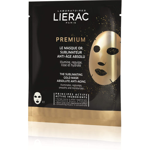 LIERAC PREMIUM Perfektionierende Gold Tuchmaske, 1X20 ml XGM