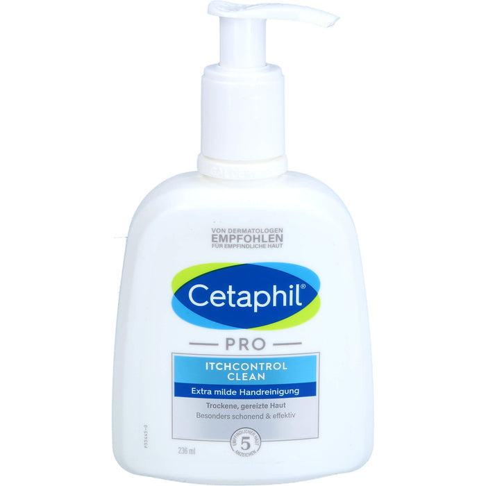 Cetaphil pro ItchControl Clean extra milde Handreinigung für strapazierte Hände, 236 ml Creme