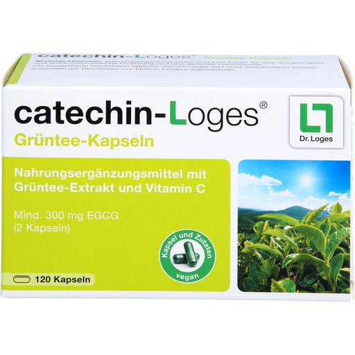 Catechin-Loges Grüntee-Kapseln, 120 St. Kapseln