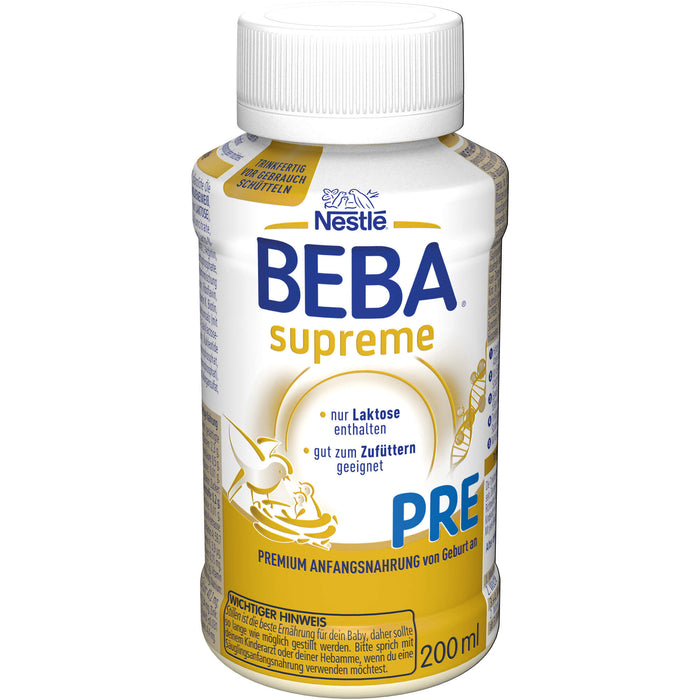 Nestlé BEBA SUPREME Pre Anfangsmilch, 1200 ml Lösung