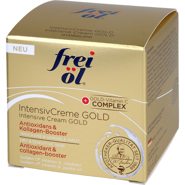 Frei Öl Hydrolipid IntensivCreme Gold, 50 ml Creme