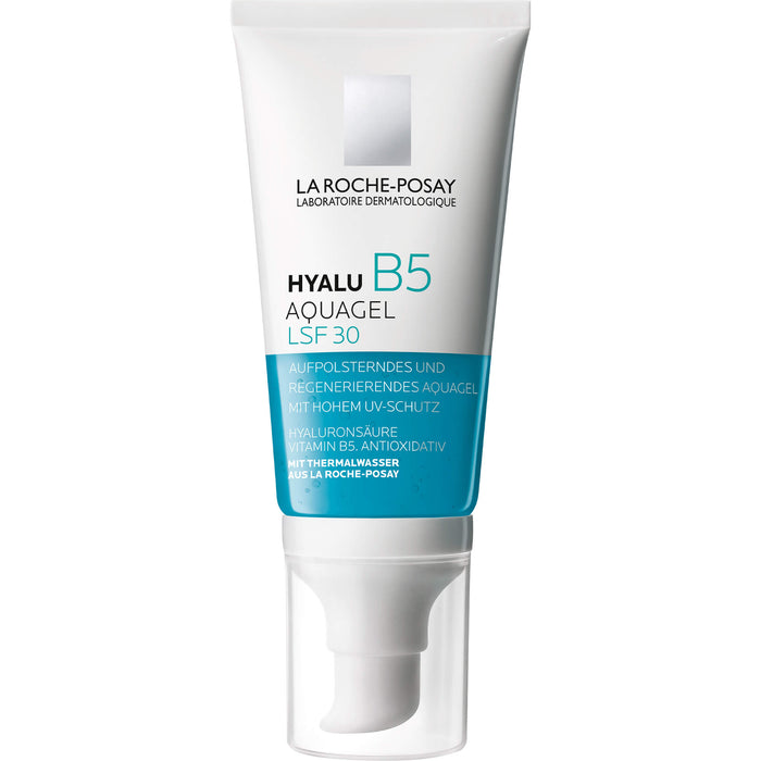 La Roche-Posay Hyalu B5 LSF 30 aufpolsterndes und regenerierendes Aquagel mit hohem Lichtschutz, 50 ml Gel