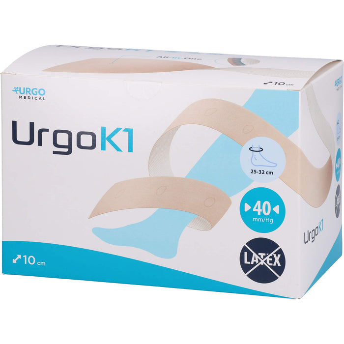 UrgoK1 Kompressionssystem 10 cm  Knöchelumfang 25 - 32cm, 6 St. Binde