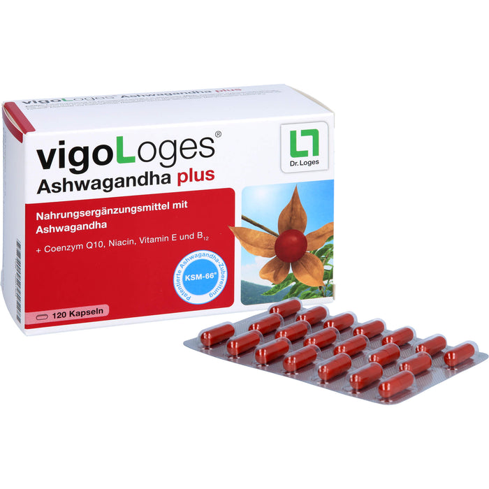 vigoLoges  Ashwagandha plus, 120 St. Kapseln