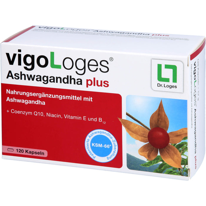 vigoLoges  Ashwagandha plus, 120 St. Kapseln