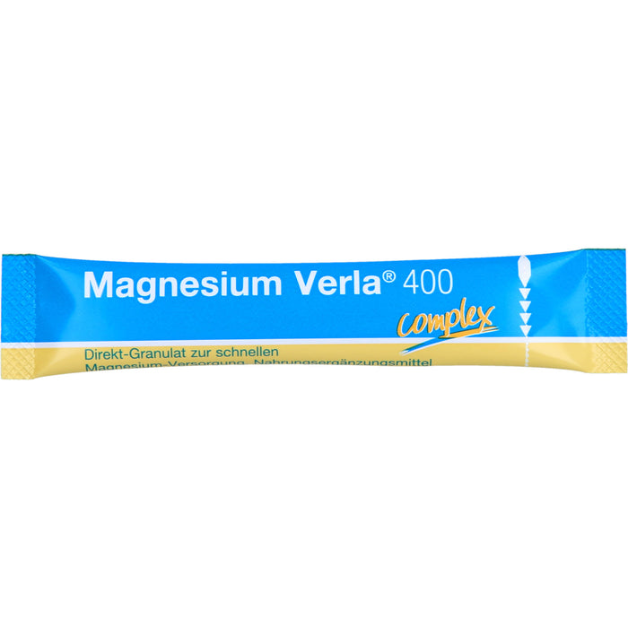 Magnesium Verla  400 direkt Zitrone, Direkt-Granulat, 25 St. Beutel