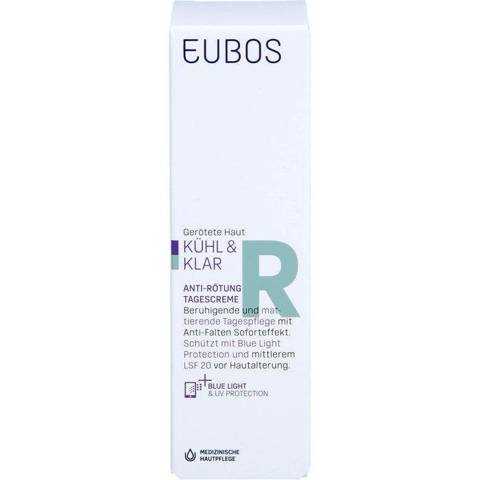 EUBOS KÜHL & KLAR Anti-Rötung Tagescreme LSF 20, 40 ml CRE