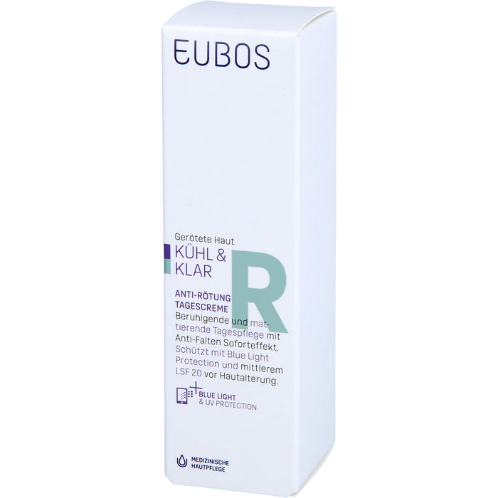 EUBOS KÜHL & KLAR Anti-Rötung Tagescreme LSF 20, 40 ml CRE