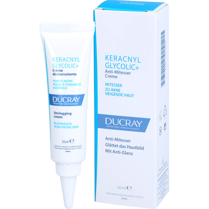 DUCRAY KERACNYL Glycolic+ Anti-Mitesser Creme, 30 ml Creme