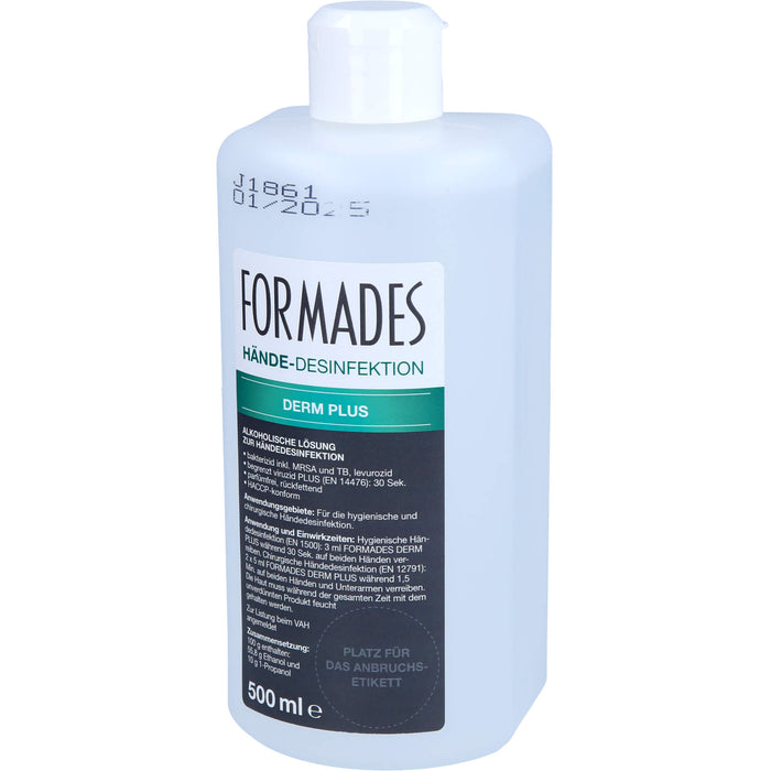 FORMADES Derm Plus Hände & Hautdesinfektion, 500 ml Lösung