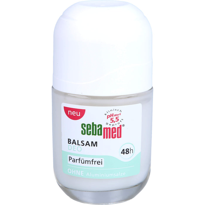 Sebamed Deo Roll-On Balsam Deo Parfümfrei, 50 ml Lösung
