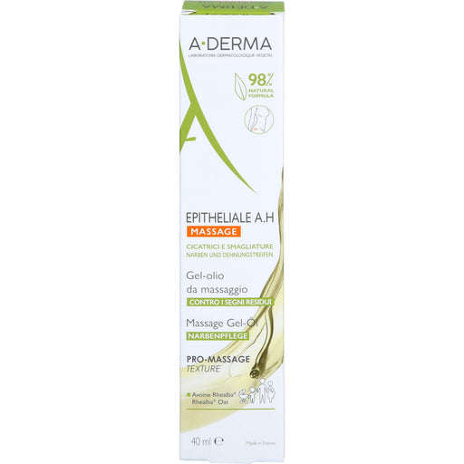 A-DERMA Epitheliale A.H. Massage Gel-Öl, 40 ml Gel
