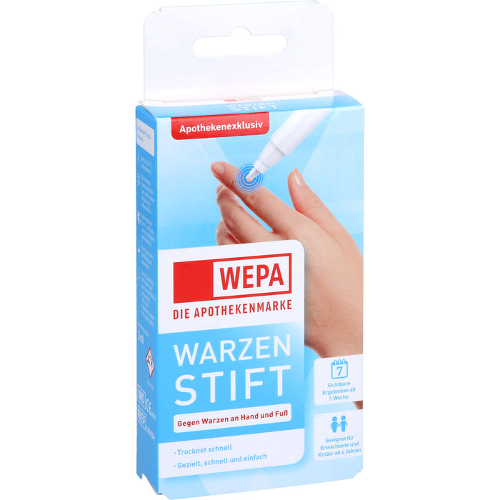 WEPA Warzenstift gegen Warzen an Hand und Fuß, 1 St. Stift