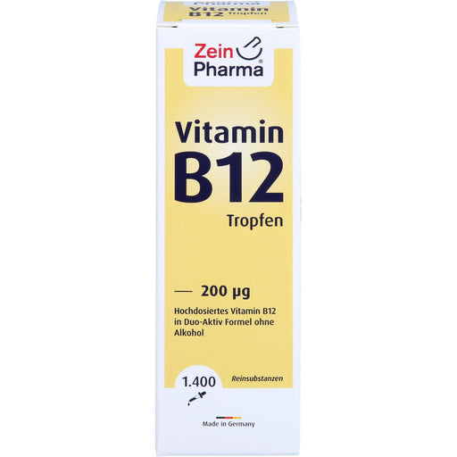 ZeinPharma Vitamin B12 200 µg Tropfen, 50 ml Lösung