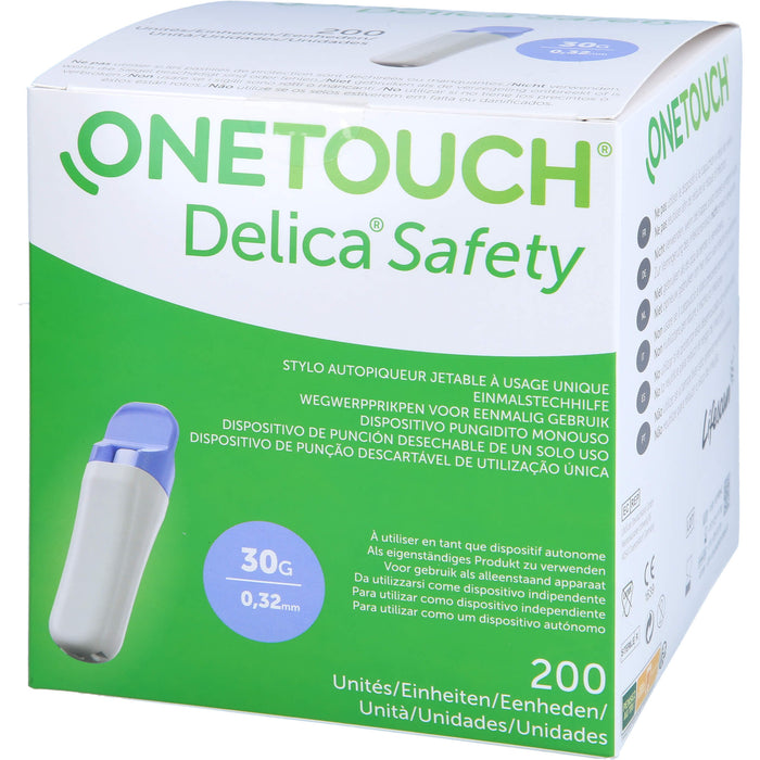 One Touch Delica Safe 30g, 200 St LAN