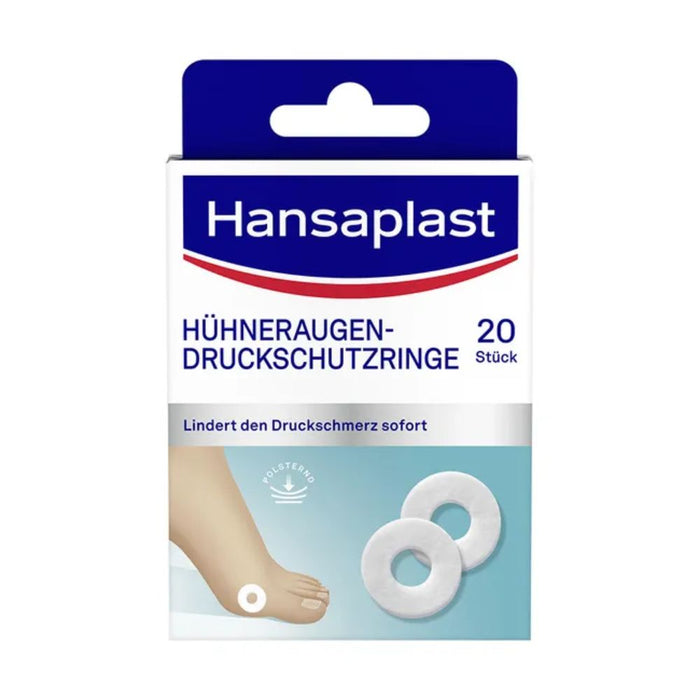 Hansaplast Hühneraugen-Druckschutzringe, 20 St. Pflaster