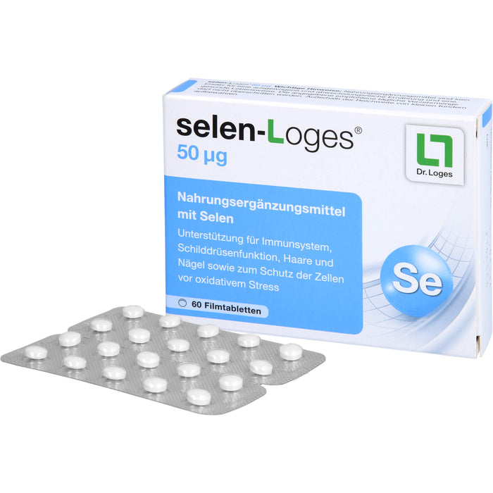 Selen-Loges 50 µg Filmtabletten, 60 St. Tabletten