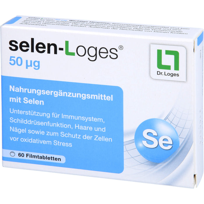 Selen-Loges 50 µg Filmtabletten, 60 St. Tabletten