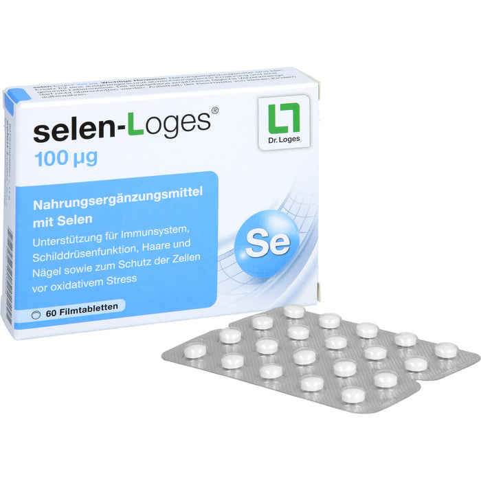 Selen-Loges 100 µg Filmtabletten, 60 St. Tabletten