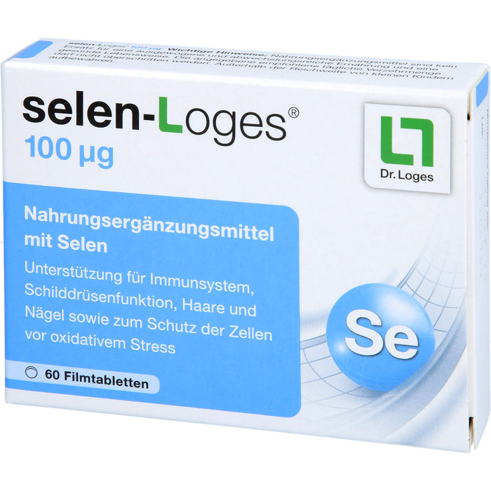 Selen-Loges 100 µg Filmtabletten, 60 St. Tabletten