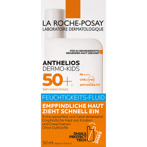 La Roche-Posay Anthelios DermoKid Feucht-Fluid LSF 50+, 50 ml Konzentrat