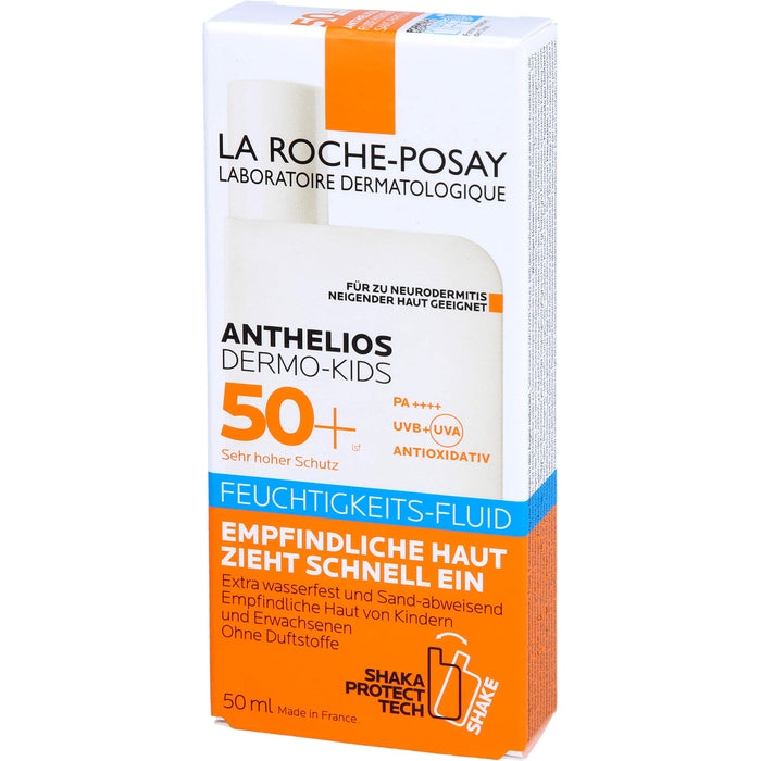La Roche-Posay Anthelios DermoKid Feucht-Fluid LSF 50+, 50 ml Konzentrat