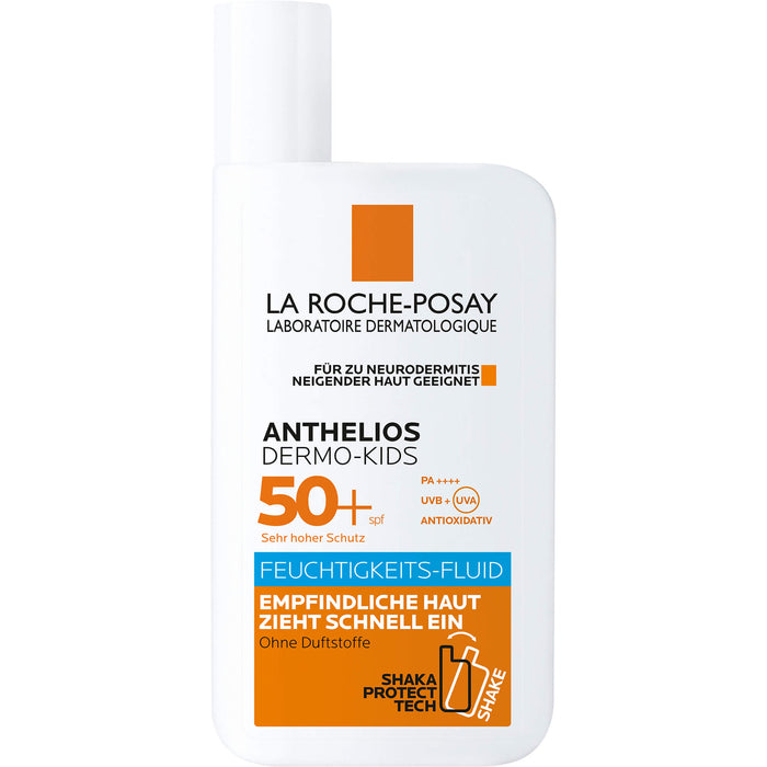 La Roche-Posay Anthelios DermoKid Feucht-Fluid LSF 50+, 50 ml Konzentrat