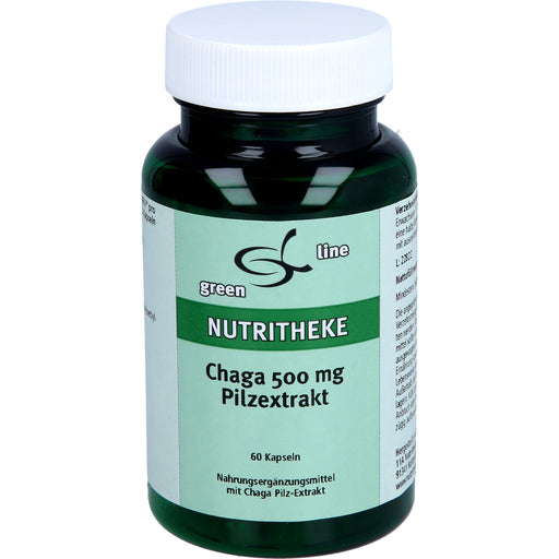 CHAGA 500 Mg PILZEXTRAKT KAPSELN, 60 St KAP
