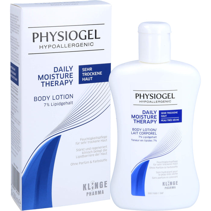 PHYSIOGEL Daily Moisture Therapy Body Lotion für sehr trockene Haut, 200 ml LOT