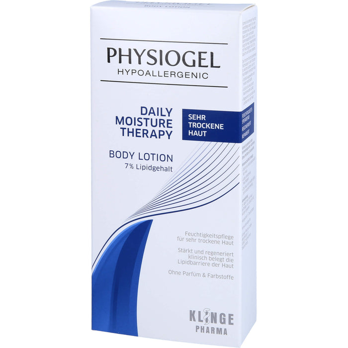 PHYSIOGEL Daily Moisture Therapy Body Lotion für sehr trockene Haut, 200 ml Lotion