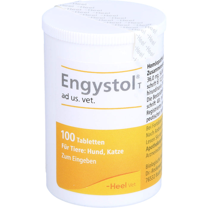 Engystol ad us. vet. Tabletten, 100 St. Tabletten