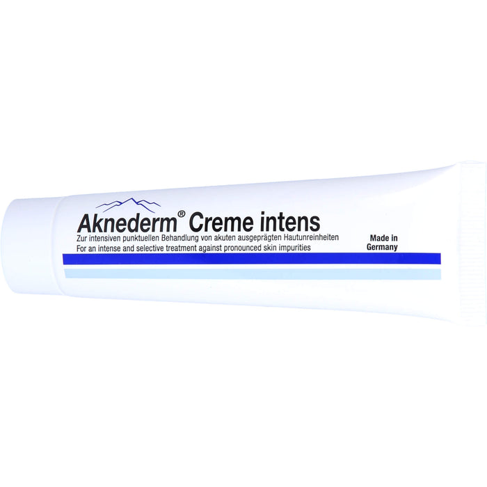 Aknederm Creme intens zur Pflege der Haut bei Unreinheiten, 30 g Creme