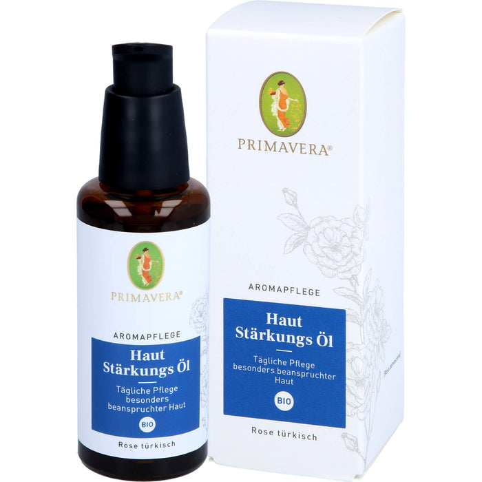 PRIMAVERA Haut Stärkungs Öl bio Aromapflege für besonders beanspruchte Haut, 50 ml Öl