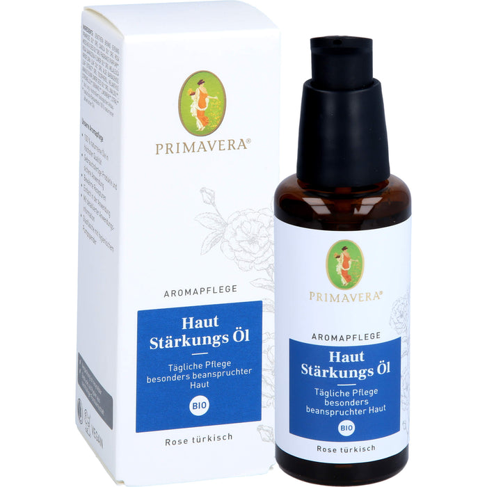 PRIMAVERA Haut Stärkungs Öl bio Aromapflege für besonders beanspruchte Haut, 50 ml Öl
