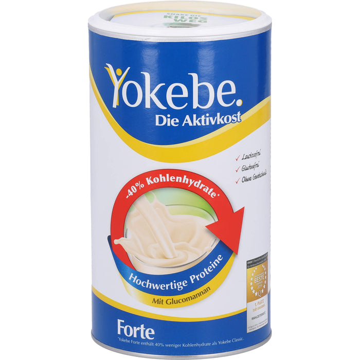 Yokebe Forte NF2 Pulver die Aktivkost, 500 g Pulver