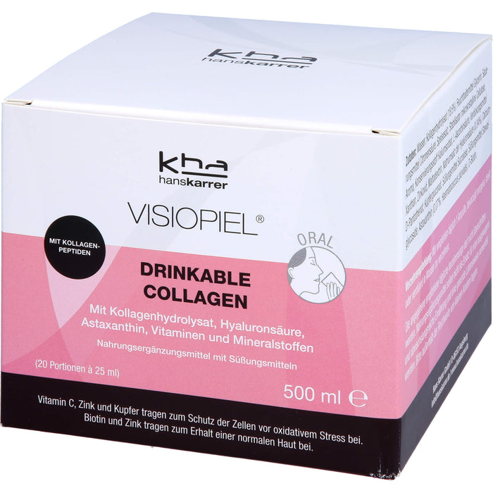Visiopiel Drinkable Collagen, 20X25 ml FLU
