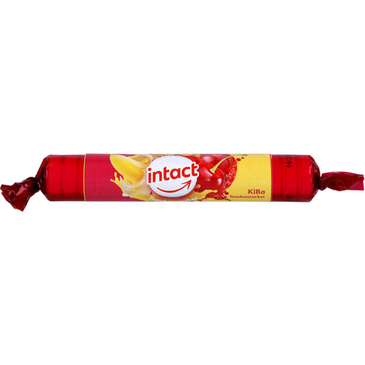Intact Traubenzucker Rolle Kirsch Banane, 40 g Bonbons