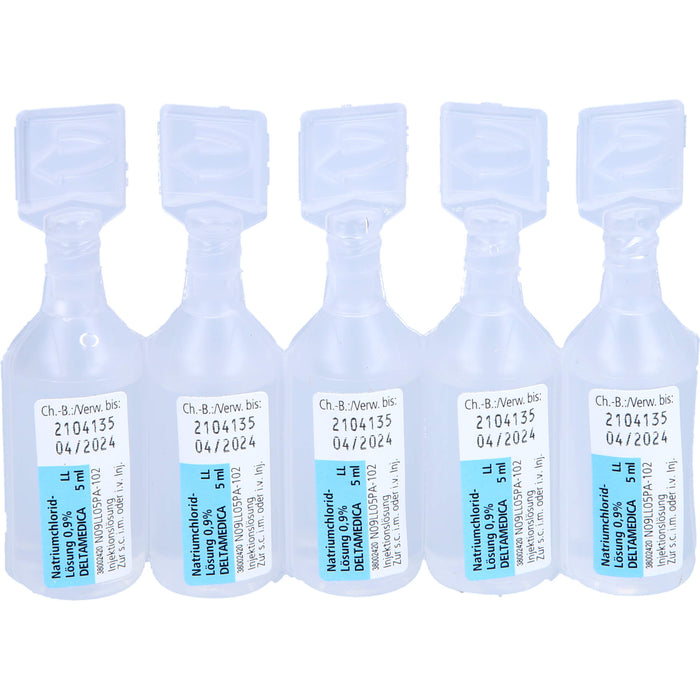 DELTAMEDICA Isotonische Natriumchlorid-Lösung 0,9 %, 100 ml Lösung