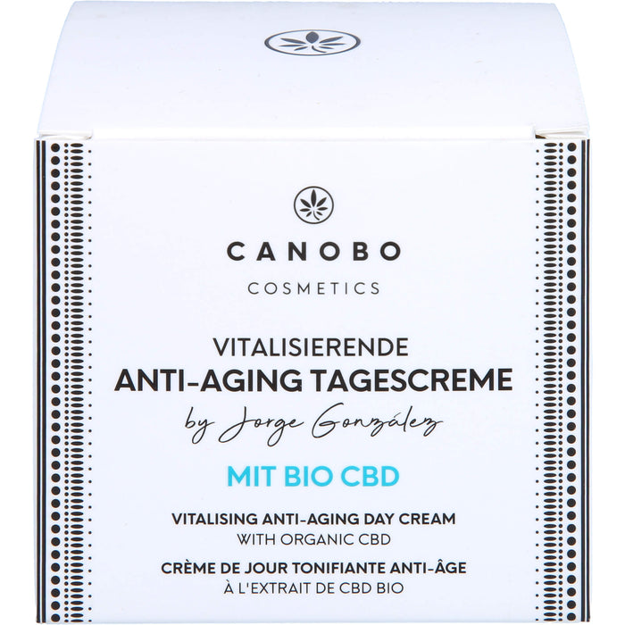Canobo Tagescreme Bio CBD Anti-Aging, 50 ml XTC