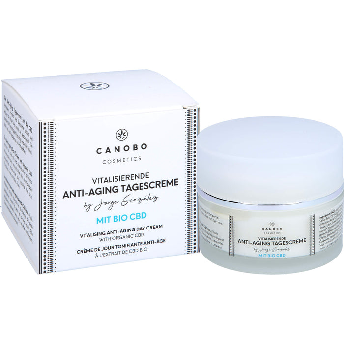 Canobo Tagescreme Bio CBD Anti-Aging, 50 ml XTC