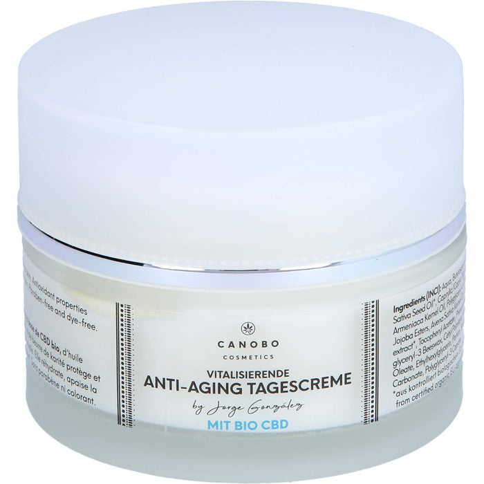Canobo Tagescreme Bio CBD Anti-Aging, 50 ml XTC