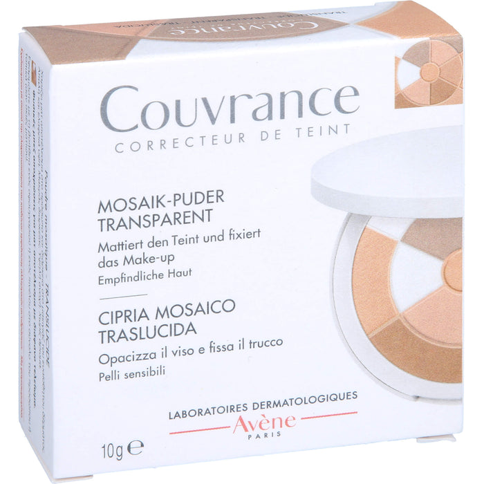 Avène Couvrance Mosaik-Puder Transparent, 10 g Puder