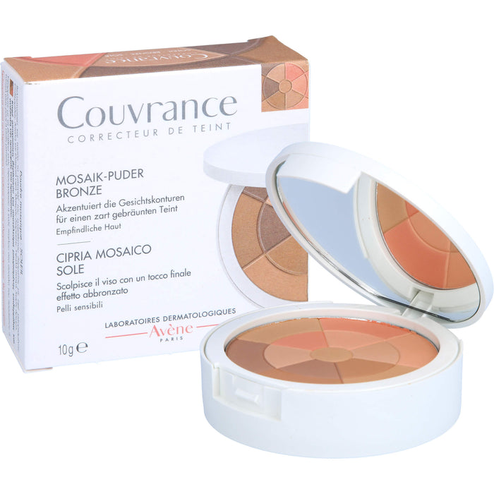 Avène Couvrance Mosaik-Puder Bronze, 10 g Puder